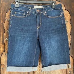 H&M denim shorts size 27 L.O.G.G label. New trendy length